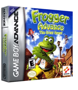 jeu Frogger Advance - the Great Quest